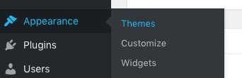 WP Appearance themes